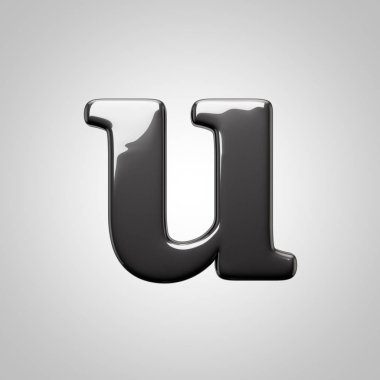 küçük siyah harf U