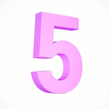 pembe izometrik sayı 5