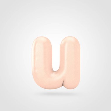 küçük pembe harf U