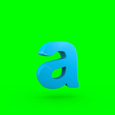 küçük mavi harf A