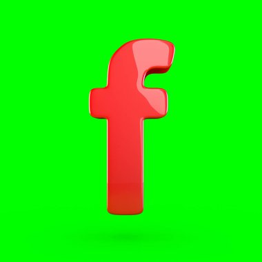 küçük kırmızı harf F