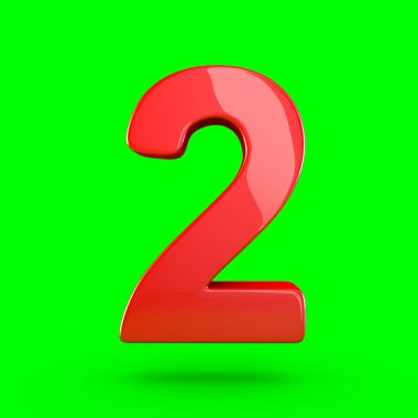 kırmızı parlak sayı 2