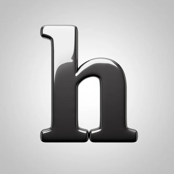 Lowercase black letter H — Stock Photo, Image