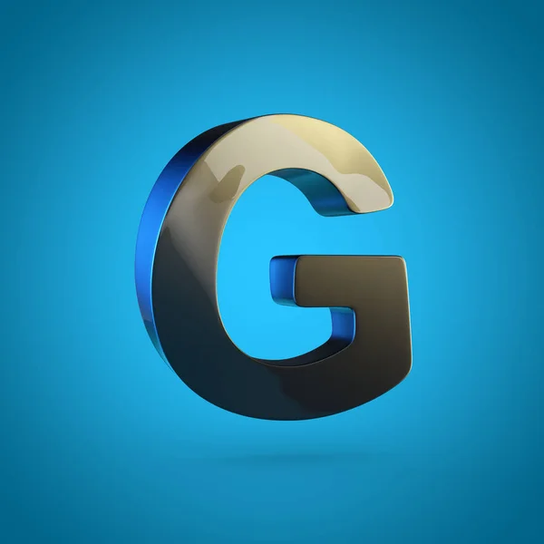 Fekete nagybetűvel G — Stock Fotó