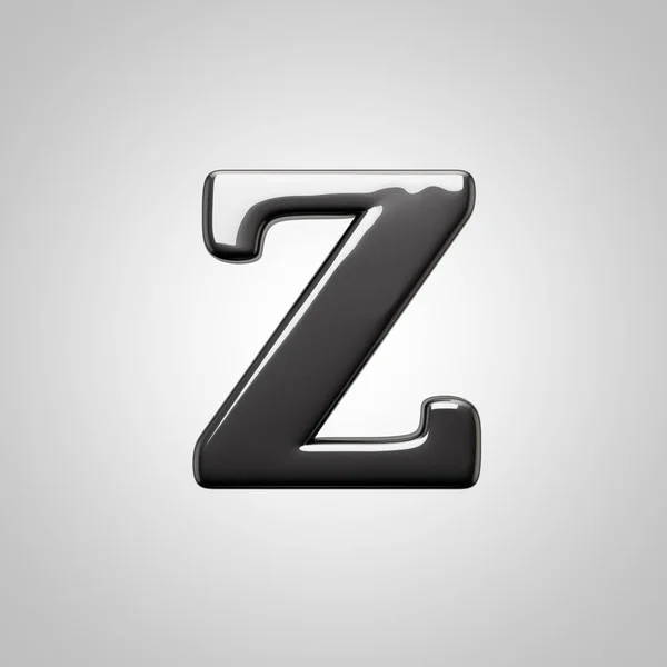 ブラック文字の小文字 Z — ストック写真