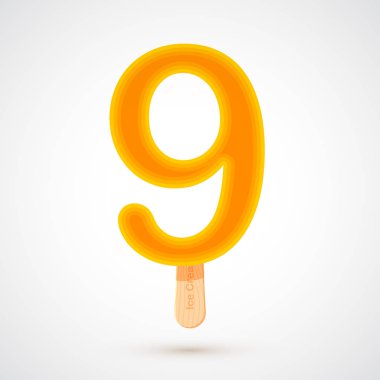 9 numara dondurma tasarımı