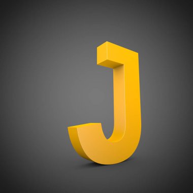 büyük sarı harf J