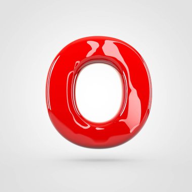 büyük kırmızı harf O