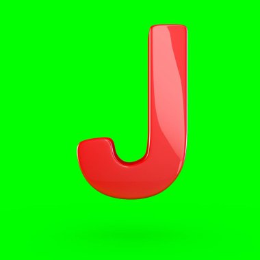 büyük kırmızı harf J