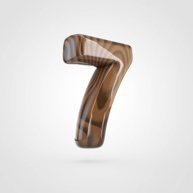 Ceviz ahşap sayı 7