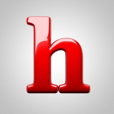 küçük kırmızı harf H