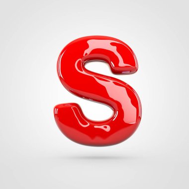 büyük kırmızı Harf S