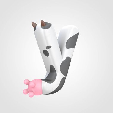 sığır desen küçük harf Y