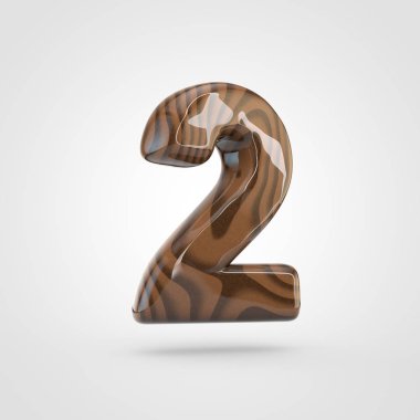 Ceviz ahşap sayı 2