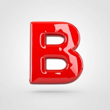 büyük kırmızı harf B