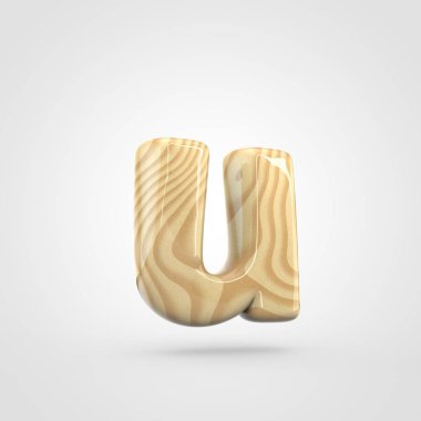 küçük harf pinewood harf U