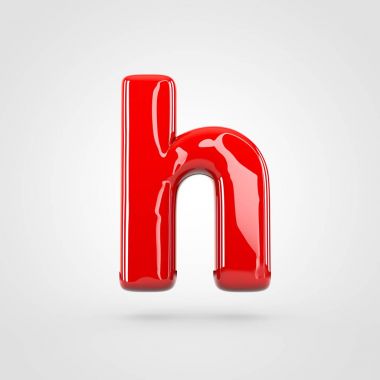 küçük kırmızı harf H