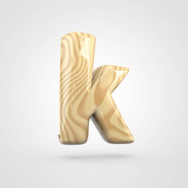 küçük harf pinewood harf K