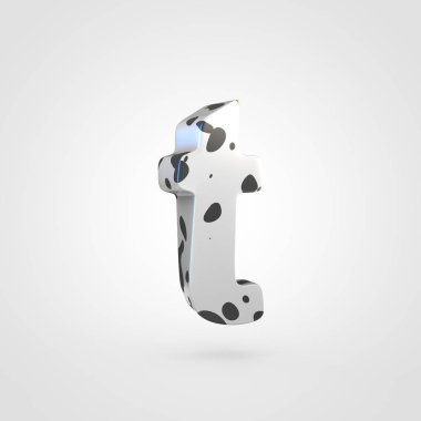 Dalmaçya tasarımını küçük harf: harf T