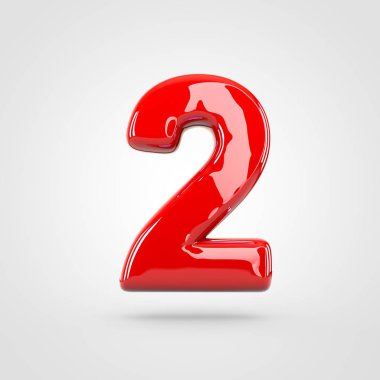kırmızı parlak sayı 2