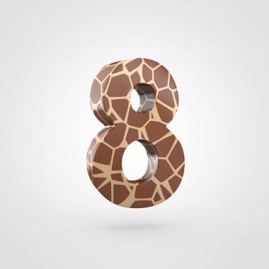 8 numaralı tasarımını zürafa