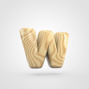 küçük harf pinewood harf W