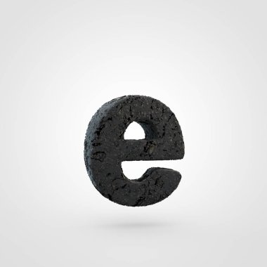 asfalt yol dokusuna harf e