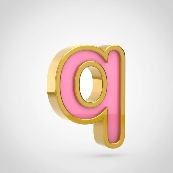 Ροζ γράμμα Q — Φωτογραφία Αρχείου