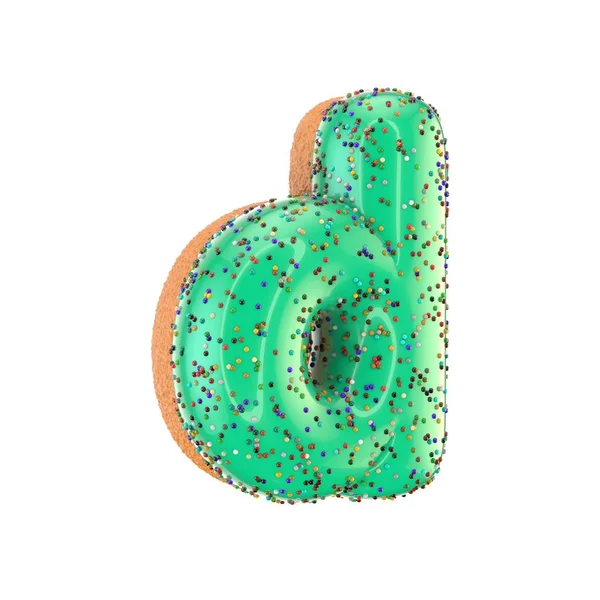 Donut letter d lowercase — Stock Photo © whitebarbie 169551712