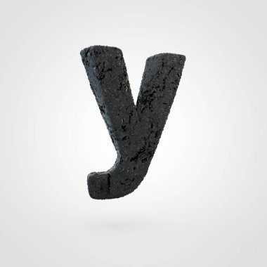 asfalt yol doku harf y