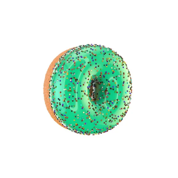 Donut letter o minuscolo — Foto Stock