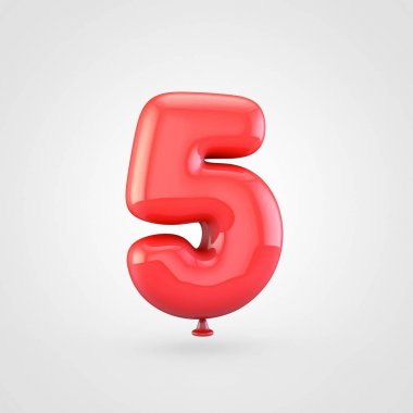 kırmızı balon sayısı 5