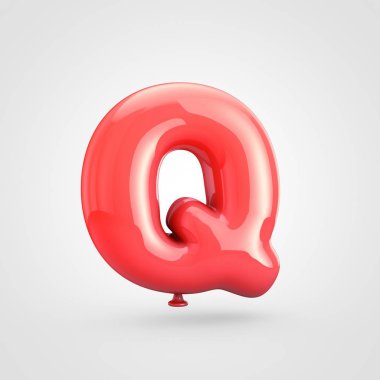 Balon harfi büyük harf q