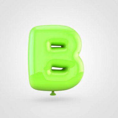 Balon mektup b büyük harf