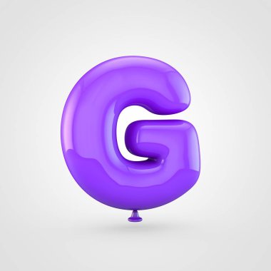 Balon mektup g büyük harf  