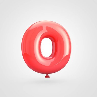 Balon harf o büyük harf