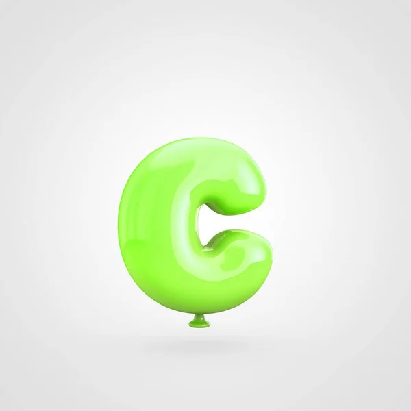 Balon literę c małe litery — Zdjęcie stockowe