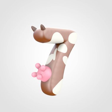 inek deseni sayı 8 benekli