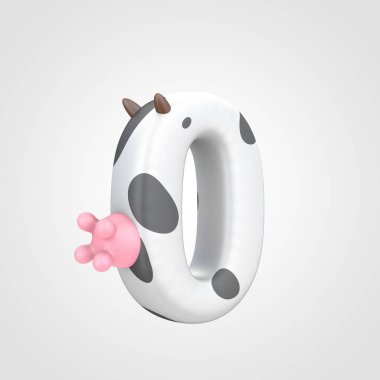 6 numaralı inek deseni benekli