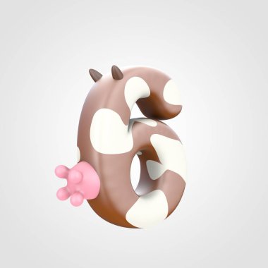 inek deseni sayı 8 benekli