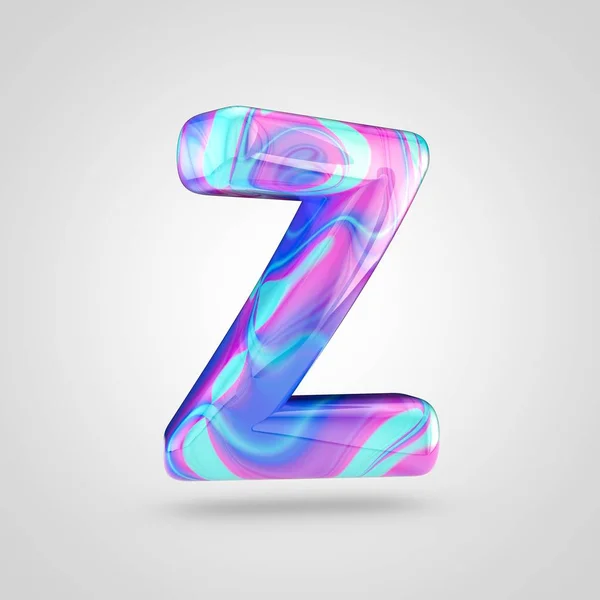 Carta holográfica brillante Z — Foto de Stock