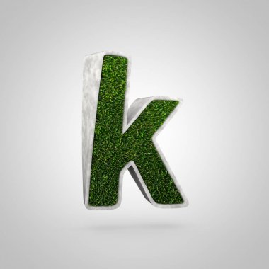 Çim harf küçük harf K