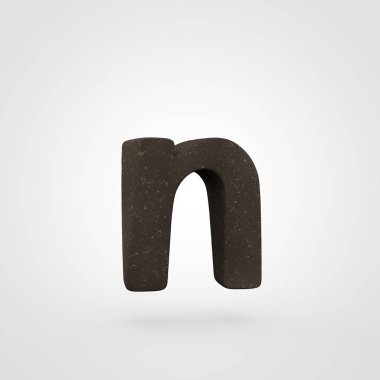 Toprak N harfi küçük 