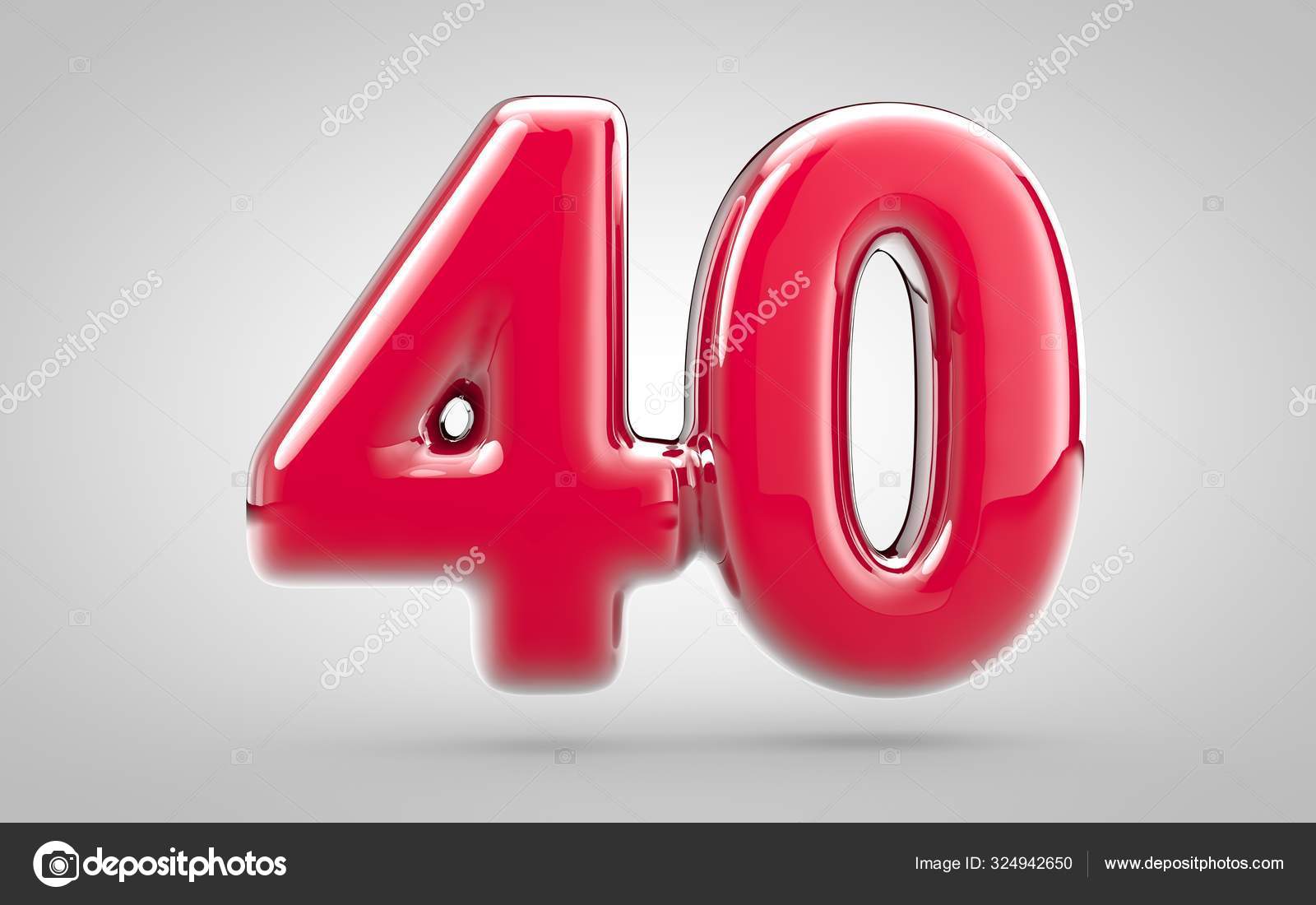 ᐈ Numero 40 Stilizzato Foto Di Stock Fotografie Numero 40 Scarica Su Depositphotos