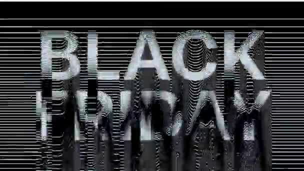 Black Friday animation à effet modulaire 4k 60 ips 