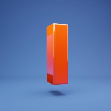 Lush Lav 3d harfi L küçük harf. 3D görüntüleme. Yıldönümü için en iyisi, doğum günü partisi, kutlama.