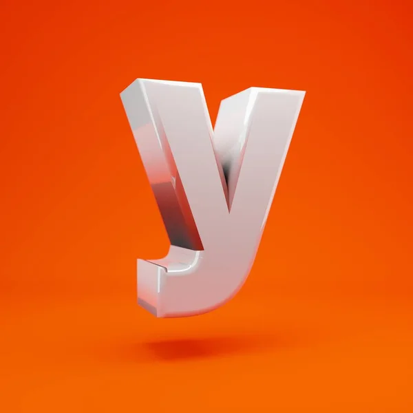 Witte Glanzende Letter Kleine Letters Hete Oranje Achtergrond Ideaal Voor — Stockfoto