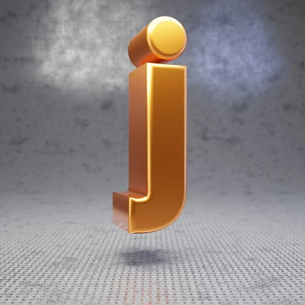 Gouden Letter Kleine Kast Metalen Textuur Achtergrond Gaf Glanzend Metallic — Stockfoto