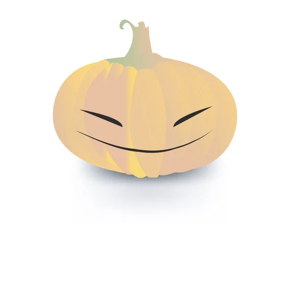 Halloween Abóbora Ícone Vetor Ilustração — Fotografia de Stock