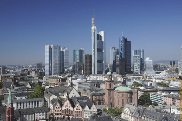 Frankfurt City, Skyline, Germany